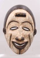Auktion 375<br>afrikanische Holztanzmaske, wohl Nigeria, ca. 29 x 20cm