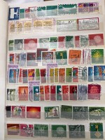Auktion 375<br>Briefmarkenalbum, hpts. BRD Doubletten, aber auch Canada und UK, ca. zur H&auml;lfte gef&uuml;llt