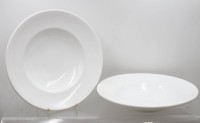 Auktion 376<br>Pastateller, afredissimo Kochen mit Bio, ca. D-30,5cm H-5,5cm