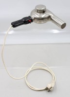 Auktion 376<br>alter F&ouml;hn, Schott, 500 W, l&auml;uft an