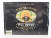 Auktion 376<br>orig. verschwei&szlig;tes Paket Dannemann Zigarren, Collofino  Brasil