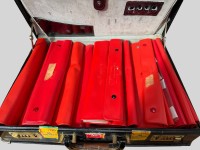 Auktion 376<br>Koffer mit 16 Rollen mit europ&auml;ischen M&uuml;nzen, unsortiert, ungepr&uuml;ft, Koffer gesamt 8,4 kg., einige auch lose aus Rollen gefallen, Rollen unterschiedlich gef&uuml;llt, hpts. Kleinm&uuml;nzen