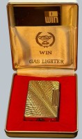 Auktion 376<br>2x vintage Gasfeuerzeuge, 1x Rowenta, 1x WIN in OVP