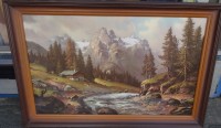 Auktion 0<br>grosser Kunstdruck nach N.Gero