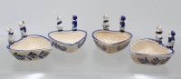 Auktion 376<br>4Vintage-Keramikschale im klassischen Delfter Blau (Delfts Blauw) von der Marke K&amp;S