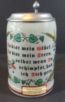Auktion 0<br>Bierkrug mit Spruch -King-Austria