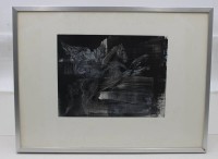 Auktion 376<br>Pegasus ,wahrscheinlich? eine Kombination aus Monotypie (Monoprint) und Schabetechnik ,