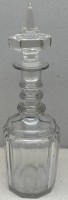 Auktion 376<br>antike Likorkaraffe, 19. Jhd., H-31,5 cm, guter Zustand