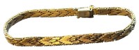 Auktion 376<br>Silberarmband-835- mit  Kastenschloss, L-20 cm, 14,39 gr.
