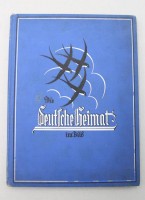 Auktion 376 / Los 3010 <br>historischer Bildband mit dem Titel &bdquo;Die deutsche Heimat im Bild&ldquo; aus der Reihe Oestergaards Handatlas.