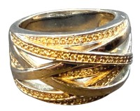 Auktion 376<br>Silberring-925- mit klaren Steinen, Kronenmarke, RG 53, 8,69 gr.