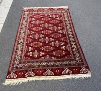 Auktion 376<br>turkmenischer Yamut Teppich , 122x189 cm