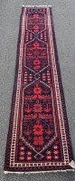 Auktion 376 / Los 13026 <br>Orient-L&auml;ufer, wohl Belutsch,  55x270 cm