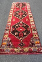 Auktion 376<br>Orient-L&auml;ufer, wohl Sarad,  115x307 cm
