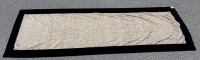 Auktion 376 / Los 13035 <br>langer Kommoden-L&auml;ufer oder &auml;hnliches "Landhim" Etikett, 65x214 cm