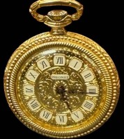 Auktion 376<br>mechan. Damentaschenuhr "Precimax" Doublegeh&auml;use, Werk l&auml;uft, D-3,5 cm