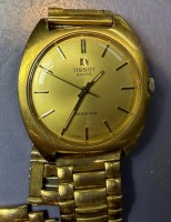 Auktion 376<br>HAU "Tissot" Seastar automatic, Doubleband mit Ersatzglieder, Werk l&auml;uft, guter Zustand