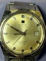 Auktion 376<br>Automatic HAU "Tissot" Visodate, Seastar T 12, orig. Stahlband, Werk steht