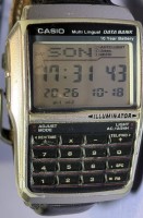 Auktion 376<br>CASIO DBC-32 Collection Datenbank Herrenuhr B-37mm, Werk l&auml;uft