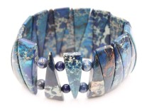 Auktion 376<br>Jaspis-Armband, ca. B-5cm