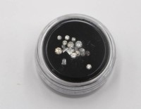 Auktion 376<br>kl. Konvolut Brillanten/Diamanten, ca. 0,68 Karat