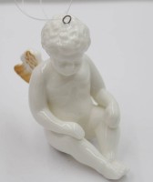 Auktion 376<br>Weihnachtsengel, Villeroy &amp; Boch, orig. Karton, ca. H-7cm