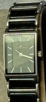 Auktion 376<br>Quartz DAU "Jaques Lemans" Ceramic, Werk nicht gepr&uuml;ft, Tragespuren