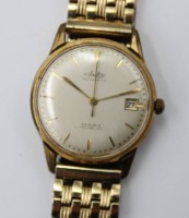 Auktion 376<br>Vintage-Herrenarmbanduhr, Arctos, Automatikwerk l&auml;uft, getragene Erhaltung, D-3,5cm