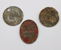 Auktion 376<br>historische deutsche Werksmarken, Altersspuren