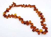 Auktion 376<br>Bernstein-Halskette, 55,7gr., L-64cm