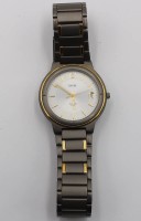 Auktion 376<br>Vintage-Quarzuhr, Christ,Titan, Werk nicht gepr&uuml;ft, ca. D-3,5cm