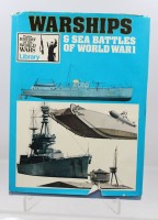 Auktion 376<br>Warships &amp; Sea Battles of World War I, Bernard Fitzsimons,1973, Schutzumschlag mit L&auml;suren