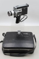 Auktion 376<br>klassische Super-8-Schmalfilmkamera,  Canon Auto Zoom 518 SV, in Koffer, Funktion nicht gepr&uuml;ft
