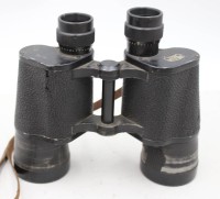 Auktion 376<br>Fernglas, Carl Zeiss Jena, 10 x 50, Geh&auml;use und K&ouml;cher mit Gebrauchsspuren, Optik klar