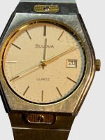 Auktion 376<br>Quartz HAU "Bulova" Werk l&auml;uft, sehr guter Zustand