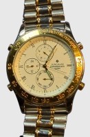 Auktion 376<br>Quartz HAU  "Junghans" Chronograph, Werk nicht gepr&uuml;ft, D-4 cm