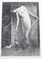 Auktion 376<br>Hans Volkert (1878-1945), Radierung, Spielk&auml;tzchen, signiert und Pr&auml;gestempel, ungerahmt, BG 35,5 x 25cm