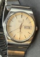 Auktion 376<br>"Seiko" Automatic, LM 23 Rubis, Werk l&auml;uft, orig. Stahlband, guter Zustand