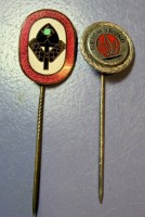 Auktion 376<br>2x Nadeln, 1x RAD, 1x Reichsbund