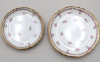 Auktion 376<br>2x kl. Tellerchen, Limoges, Dekor GILDA, ca. D-10 u. 8,5cm