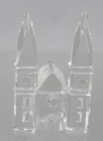 Auktion 376<br>kl. Kirche, Swarovski, ca. H-5,5cm