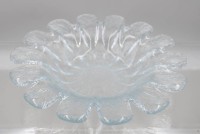 Auktion 376<br>Schale, wohl Holmegaard, Serie Sunflower, ca. H-4,5cm D-23,5cm