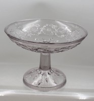 Auktion 376<br>gr. Tafelaufsatz in antikem Stil, Pressglas, ca. H-18cm D-25cm