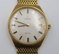 Auktion 376<br>vintage Omega Seamaster Automatik, 70er Jahre, Sekunde lose, Werk scheint anzulaufen?, getragene Erhaltung,  ca. D-3,5cm