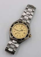 Auktion 376<br>Vintage Armbanduhr, Omega Seamaster Professional 200M, Quarzwerk nicht gepr&uuml;ft, Datum nicht einstellbar?, Tragespuren , D-4cm