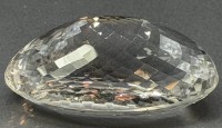 Auktion 376<br>gro&szlig;er wei&szlig;er Quarz, 306,65ct., 56,2x34,0x25,1mm