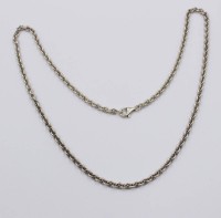 Auktion 376<br>925er Silber-Halskette, 30,2gr., L-60cm