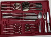Auktion 376<br>versilbertes Besteck 34 Teile "Gowe" 100-er Auflage, 2,2 kg