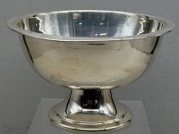 Auktion 376<br>Aufsatzschale, versilbert, Sportpreis Golf 1992, Cuxhaven, H-13 cm, D-20,5 cm