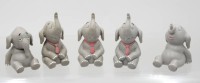 Auktion 376<br>Vintage-Figuren des Elefanten Wendelin, Schleich, je ca. H-8cm